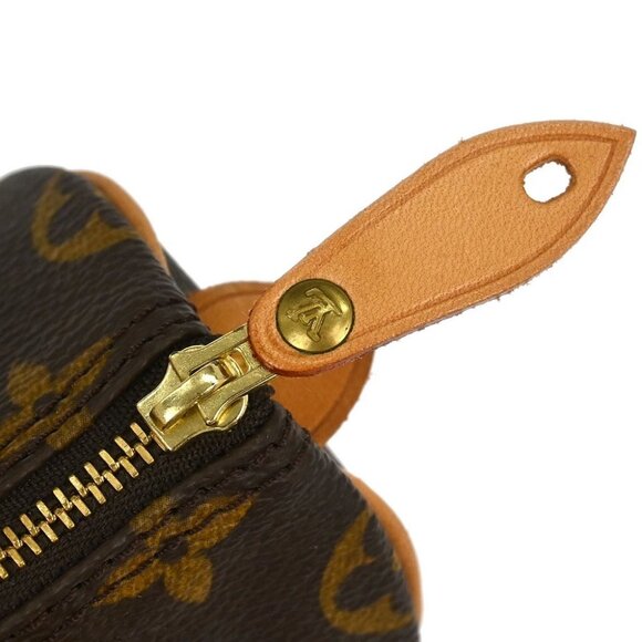 Louis Vuitton Monogram Mini Speedy Handbag - Picture 4 of 10